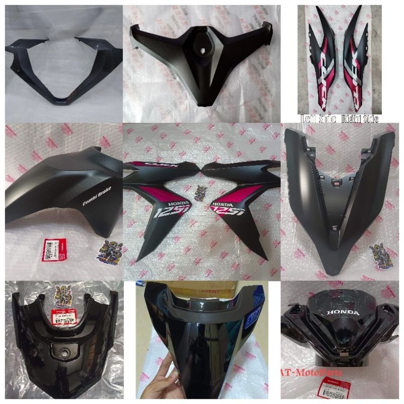 Honda click 125i front fairings top