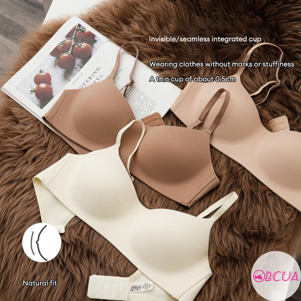 Summer Light Seamless Bras Non Wire Women Push Up Bra Small Chest ...