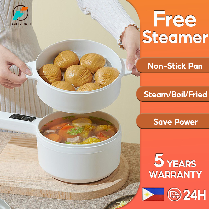 Electric Cooker Free Steamer NonStick Pot Smart Multifunctional