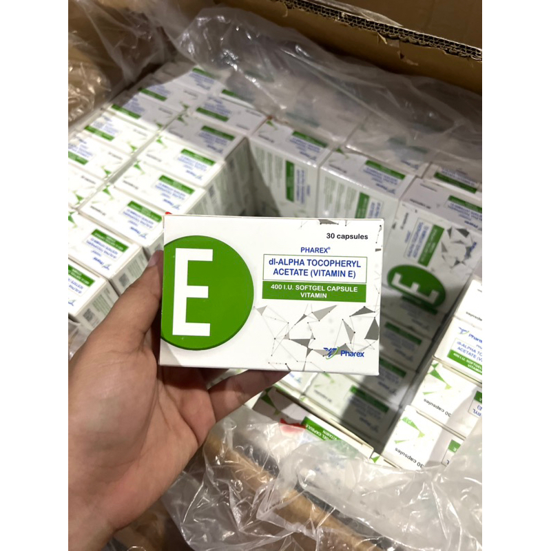 Pharex Vitamin E dlAlpha Tocopheryl Acetate 400 IU (Beauty with