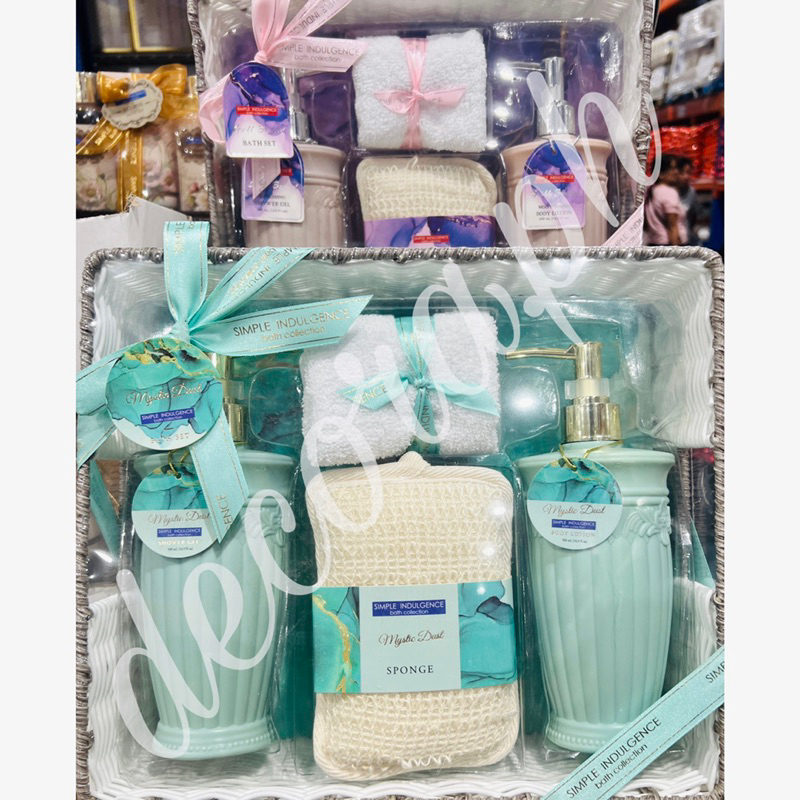 BATH COLLECTION SET FOR HOLIDAY CHRISTMAS GIFT by simple indulgence