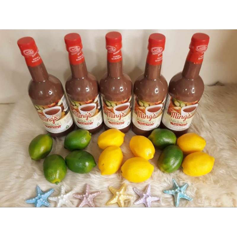 Mings Premium Boneless Bagoong 750ML ( Lingayen Fish Sauce ) Shopee