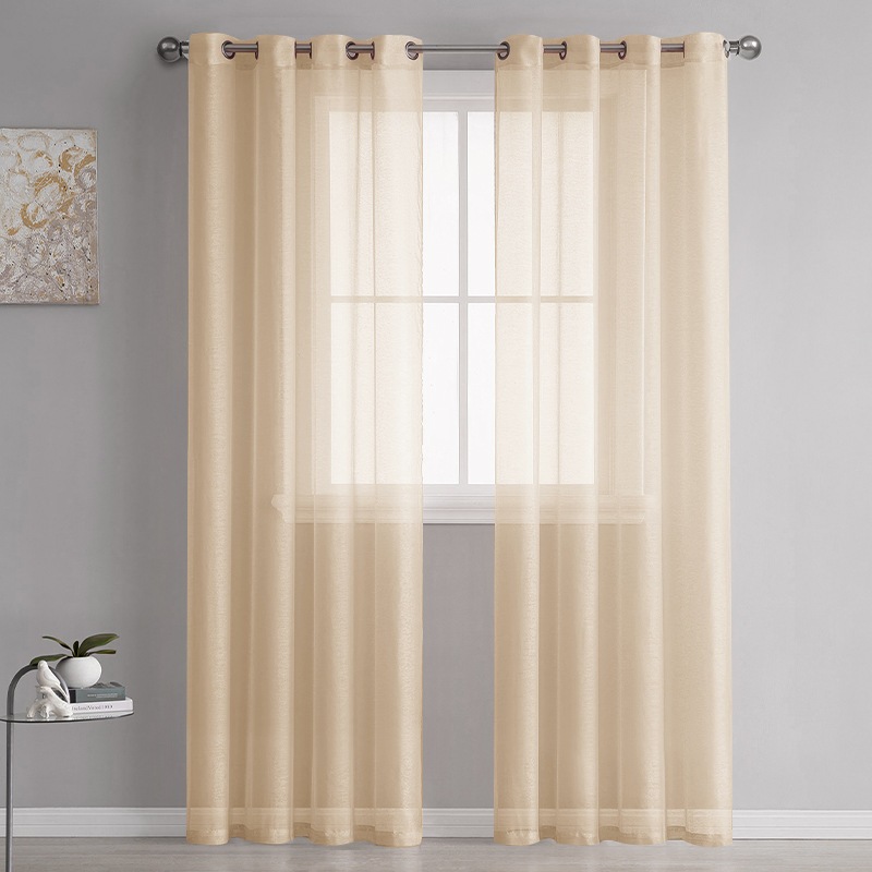 Curtain Valance Translucent Room With Ring Elegant Gorgeous Home Decor ...