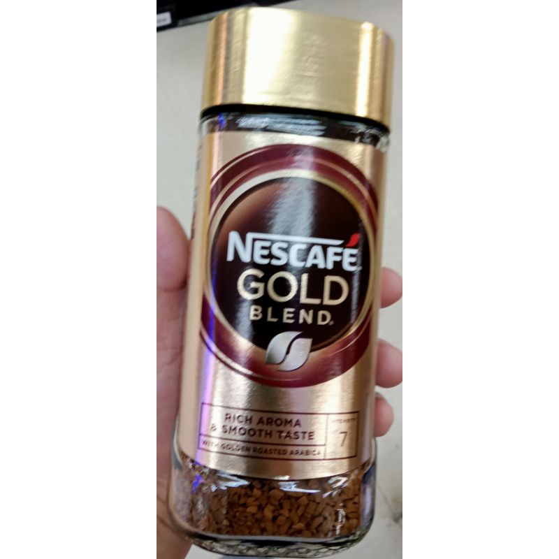 NESCAFE Gold Rich and Smooth Instant Coffee Powder, 90g Jar