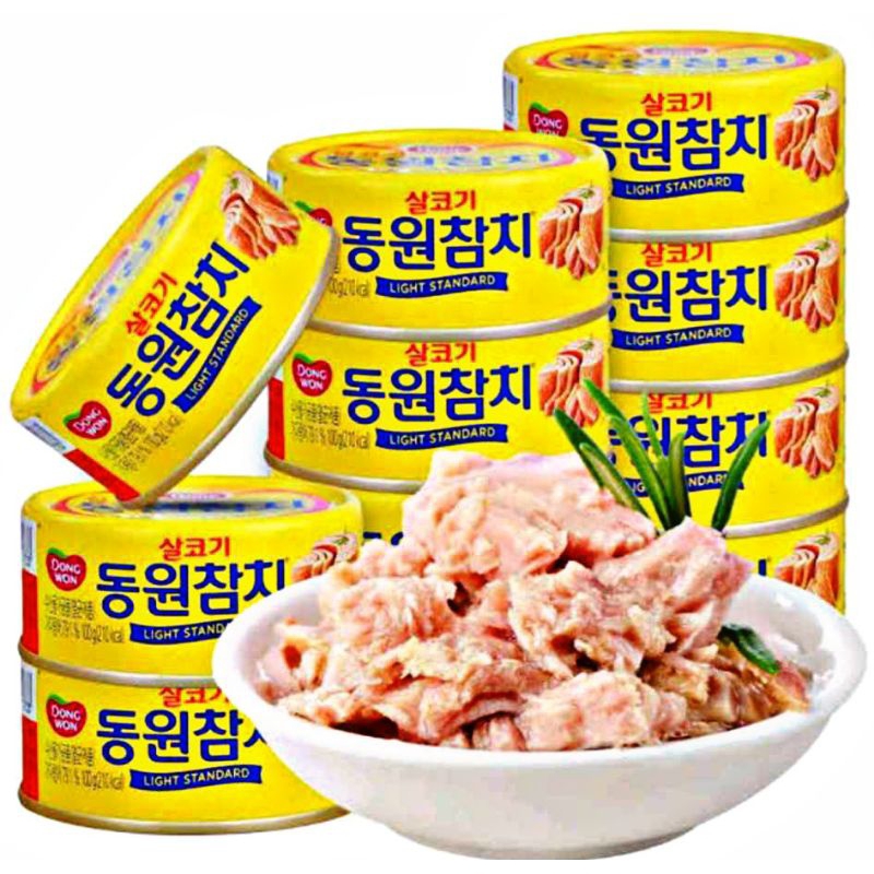 Light Standard Tuna 150g (Korean Dongwon Light Standard Tuna in can