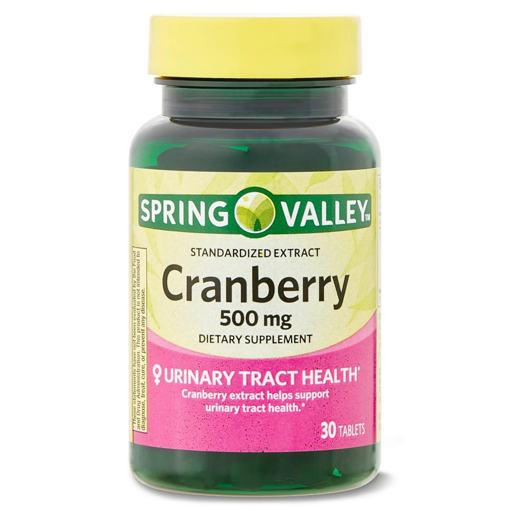 Spring Valley Cranberry Extract 500mg 30 Tablets Shopee Philippines