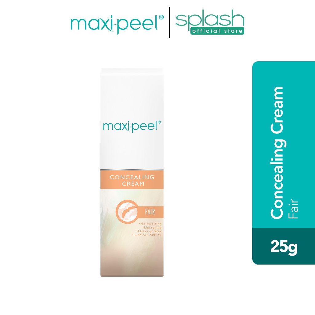 Maxi-Peel Concealing Face Cream - Concealer SPF20 Fair 25g | Shopee ...