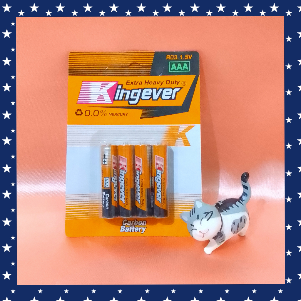 AAA Battery Triple A Battery Extra Heavy Duty Carbon Battery Zero