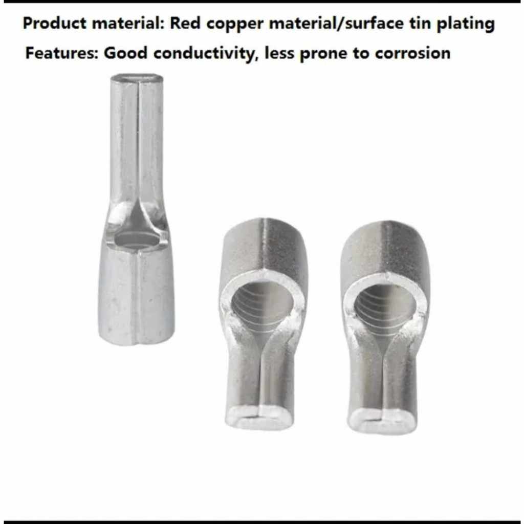 PTNB sheet shaped bare end (double layer )copper wiring terminal lug