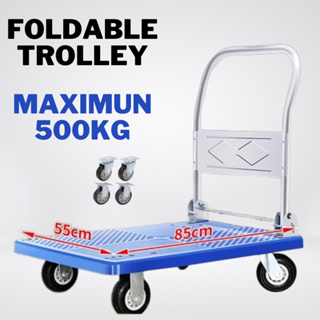 Trolley Hand Truck Foldable Platform Trolley Capacity 500Kg/1000kg