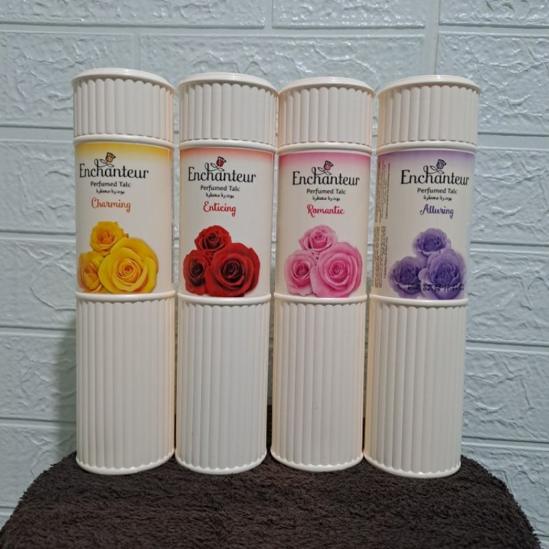 Enchanteur Perfumed Talc Powder 250g & 125g | Shopee Philippines