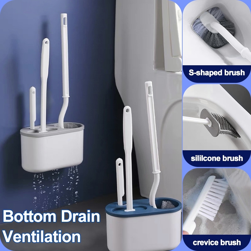 Disposable toilet brush toilet cleaning system household simple toilet