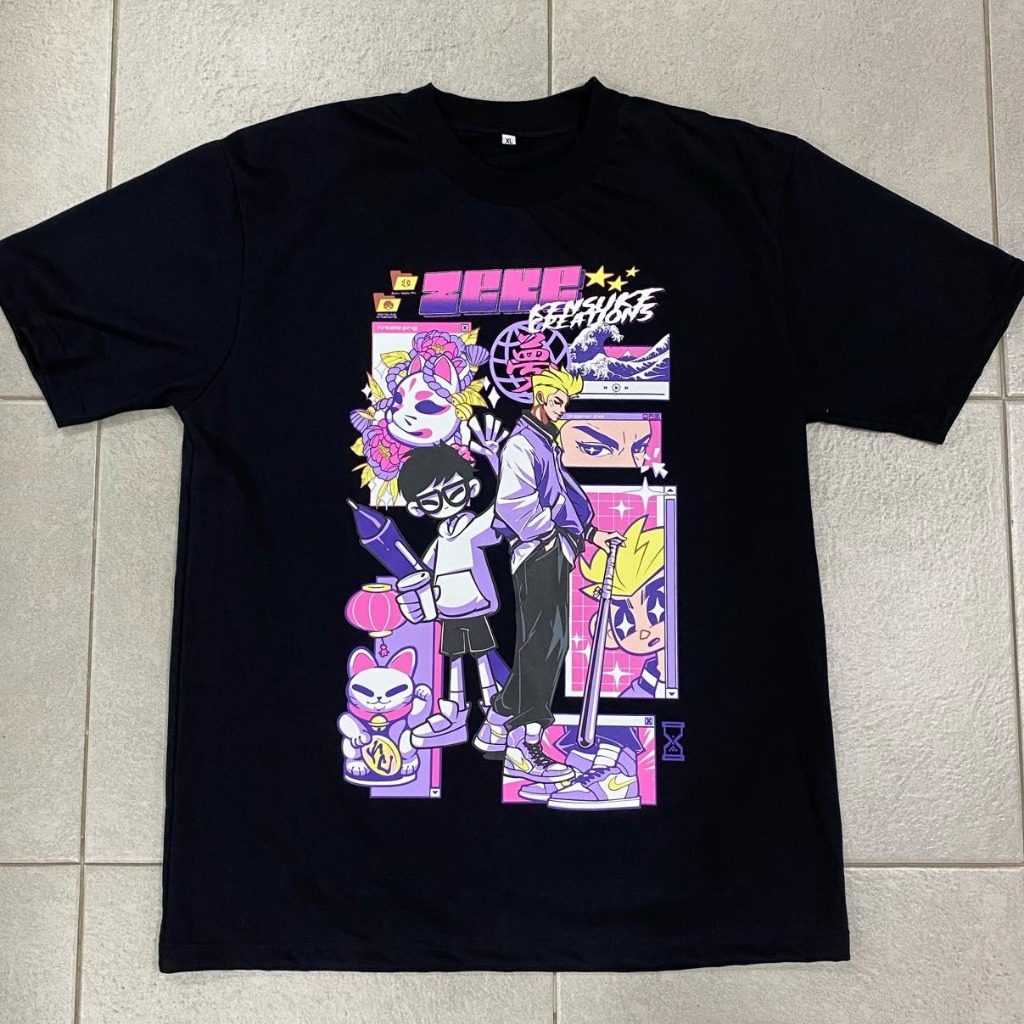 Zeke x Dreamer x Kensuke - The Dreamer & Kensuke T-Shirt | Shopee ...