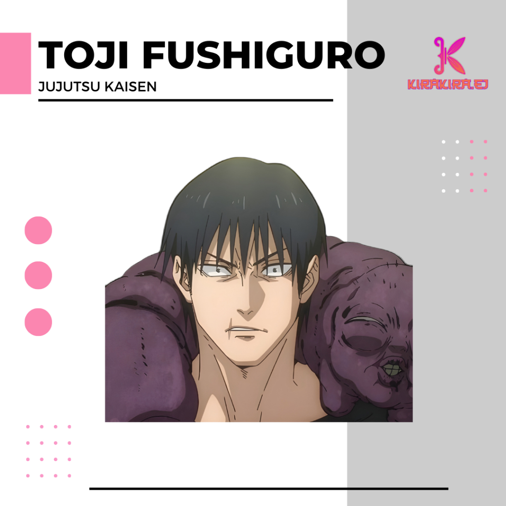 Sticker Toji Fushiguro Jujutsu Kaisen Waterproof Vinyl Anime Sticker Shopee Philippines 7067