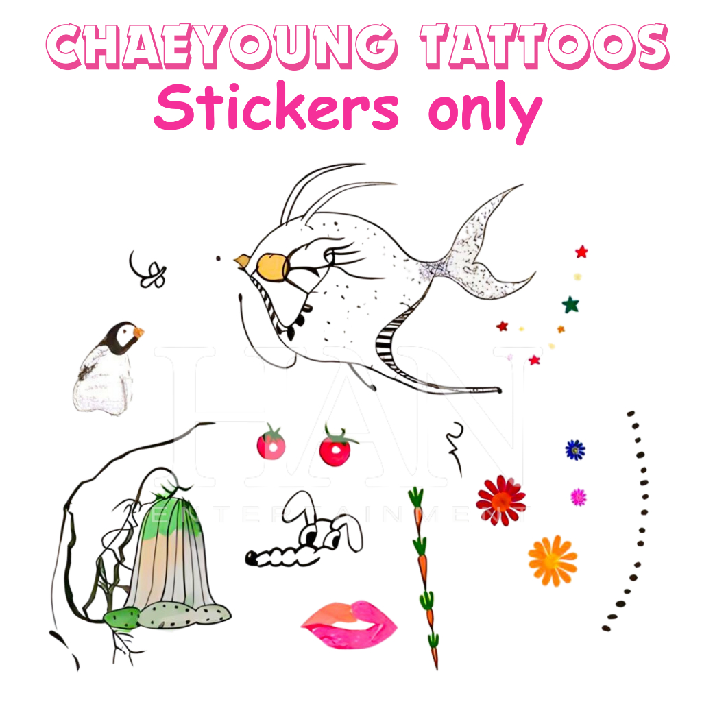 KPOP TATTOOS (STICKER ONLY) | Shopee Philippines