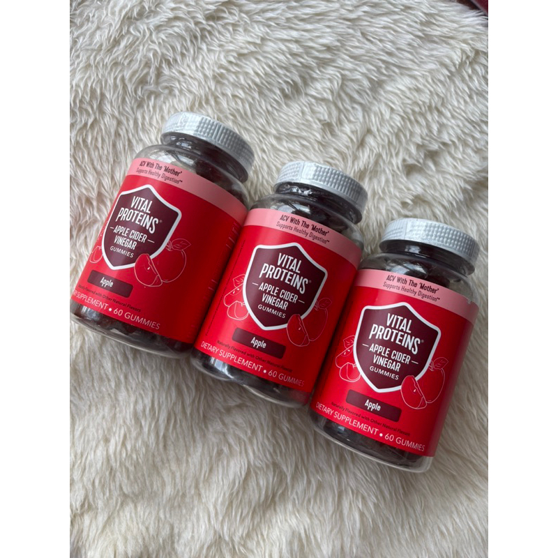 AUTHENTIC VITAL PROTEIN APPLE CIDER VINEGAR GUMMIES Shopee Philippines