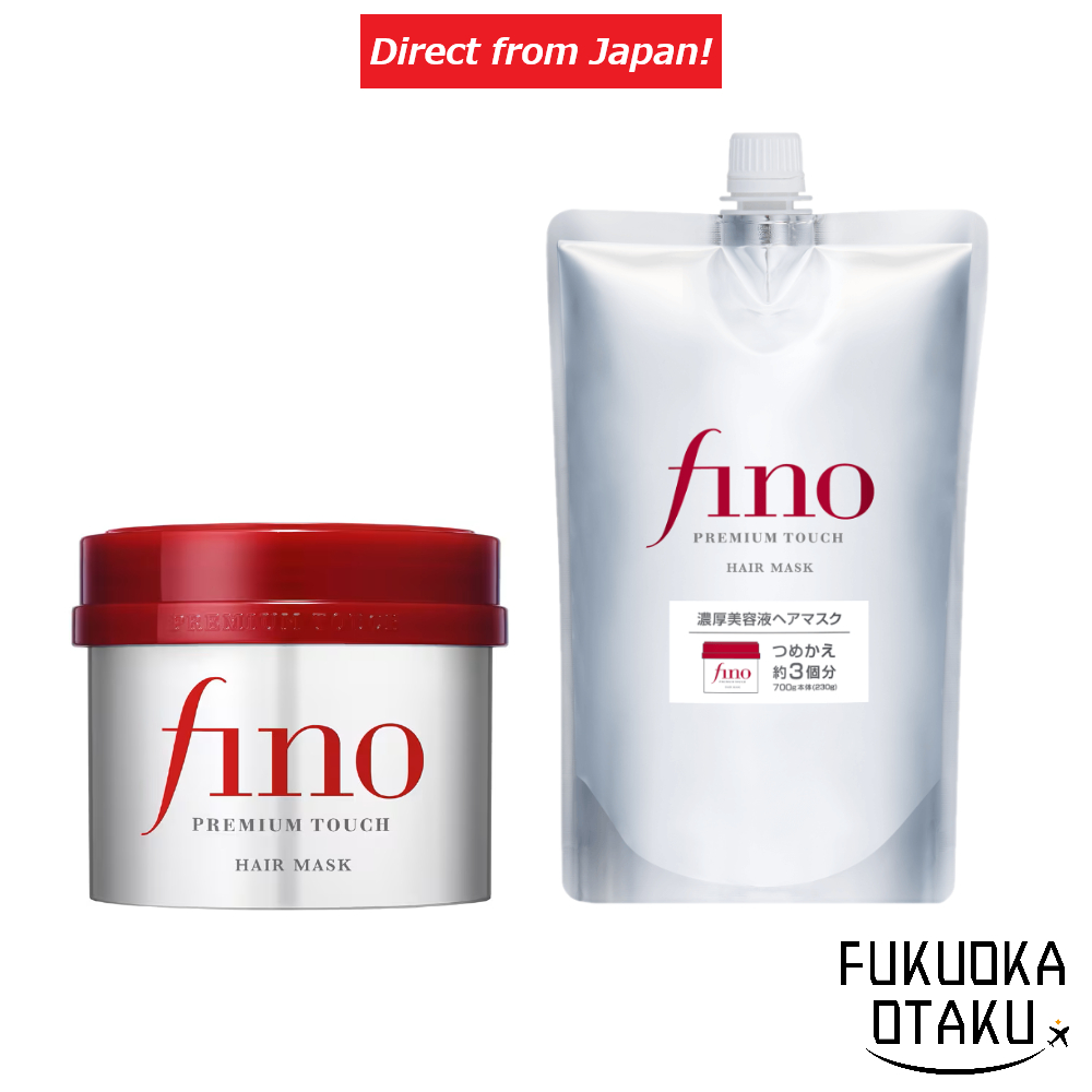 [SHISEIDO] fino Premium Touch Penetrating Serum Hair Mask 230g/Refill ...