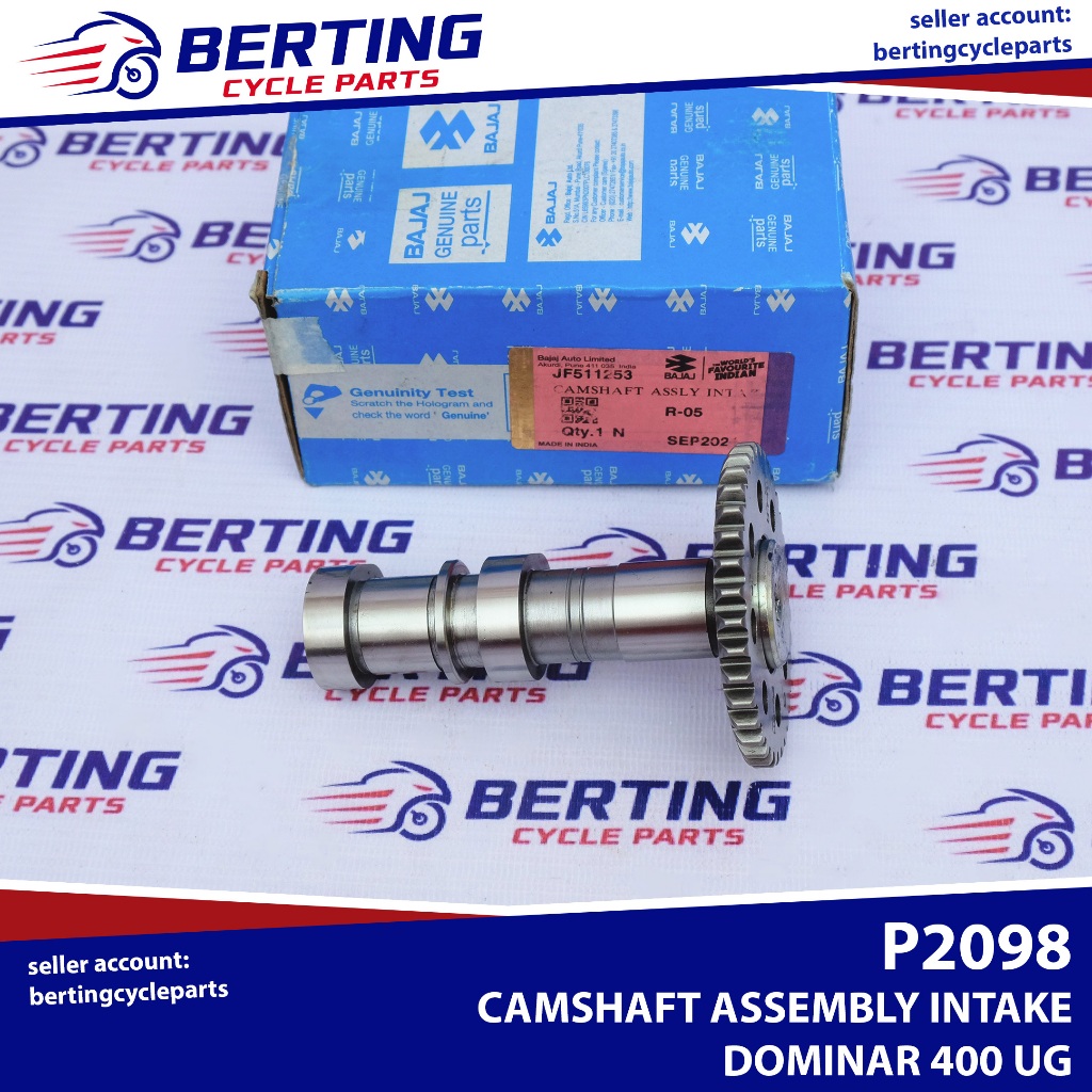 INTAKE CAMSHAFT ASSEMBLY Dominar 400 UG Genuine JF511253 Shopee