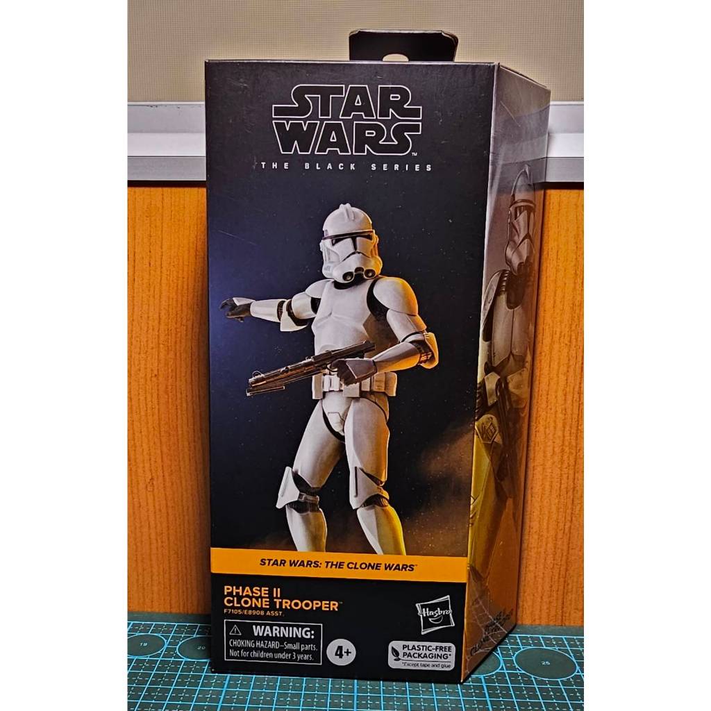 Star Wars TBS 6" Phase II Clone Trooper SW The Black Series The Clone ...