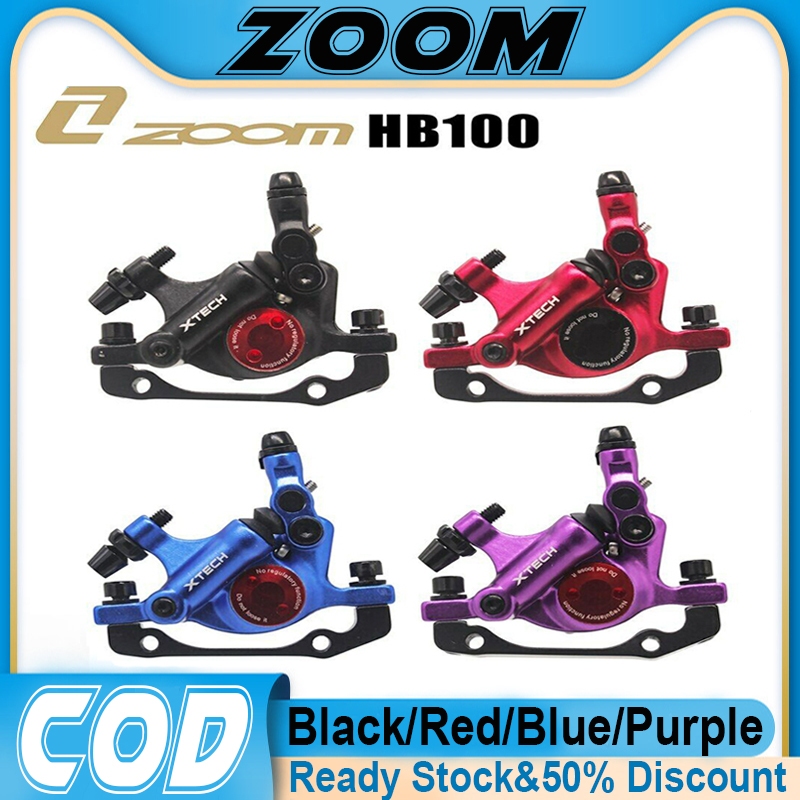 ZOOM XTECH HB100 MTB Hydraulic Disc Brake Calipers Front & Rear G3 ...