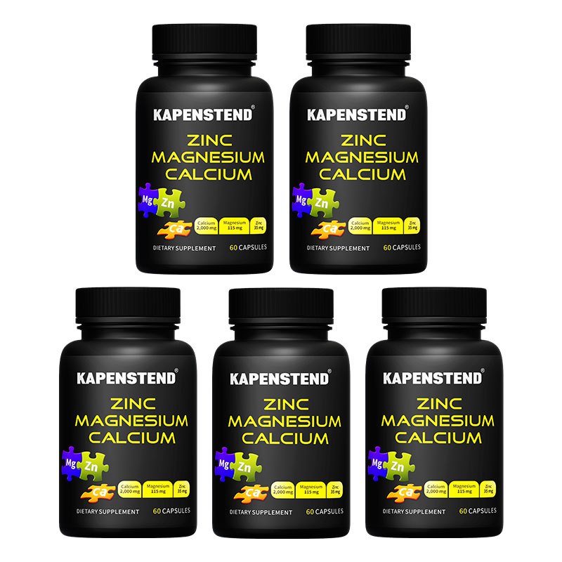 Calcium Magnesium & Zinc Caplets, Immune & Supporting Bone HealthTrace