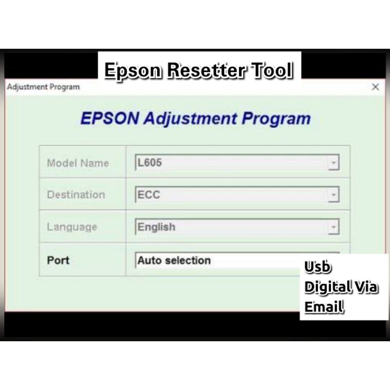 Epson resetter l605 easy fix tool shopee philippines