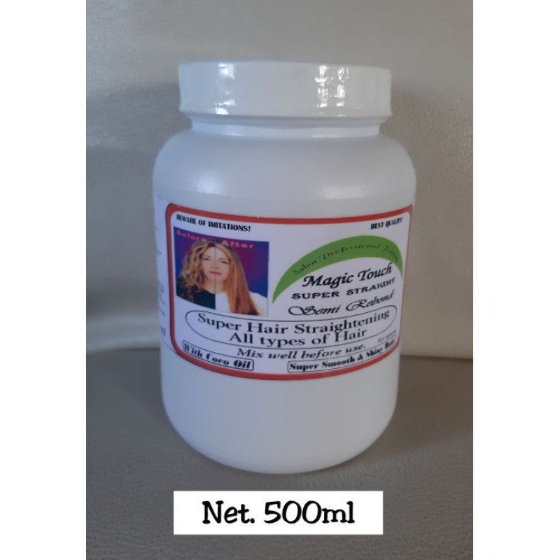 Good Quality Magic Touch Hair Straightener Semi Rebonding Cream Shopee Philippines