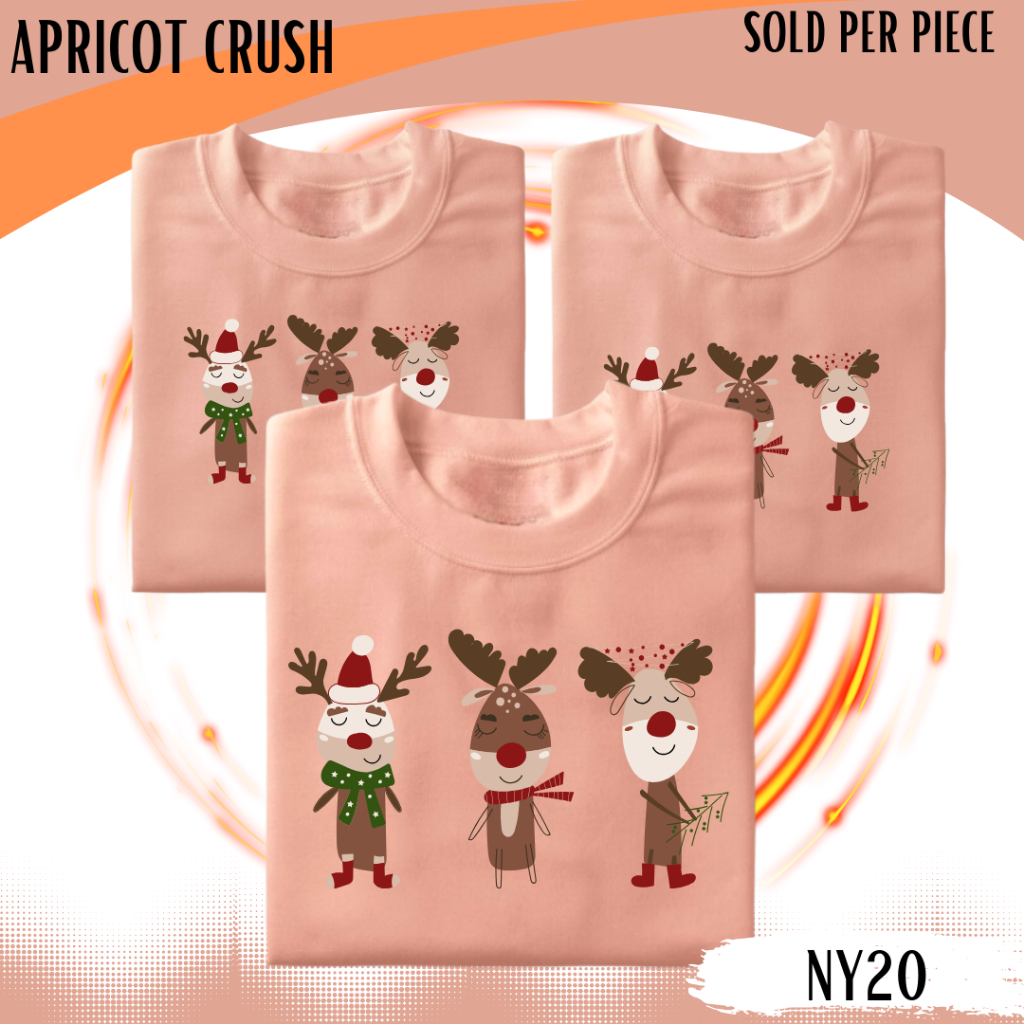 CUSTOMIZED HOLIDAYS FAMILY TSHIRTS (SOLD PER PIECE ONLY) HAPPY NEW YEAR