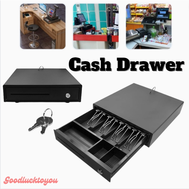 Cash Box Cashier Box Supermarket Bills Money Secret Safe Box With Lock