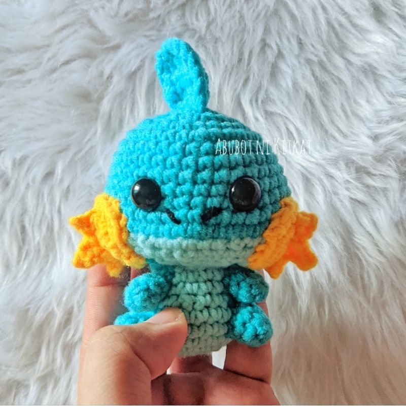Pokemon Crochet Gen 3 Starters • Torchic, Mudkip, and Treecko Amigurumi ...