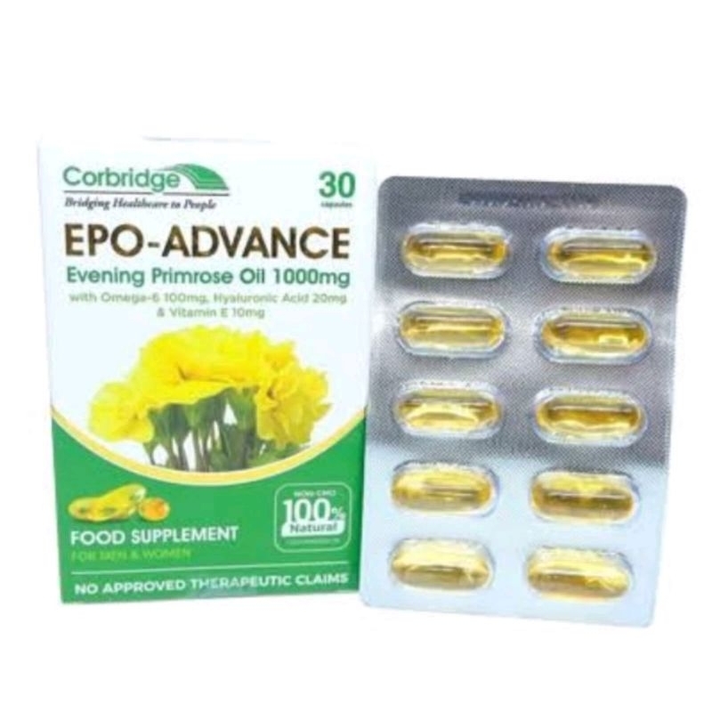 EPO ADVANCE EVENING PRIMROSE OIL 1000MG CAPSULES Shopee Philippines