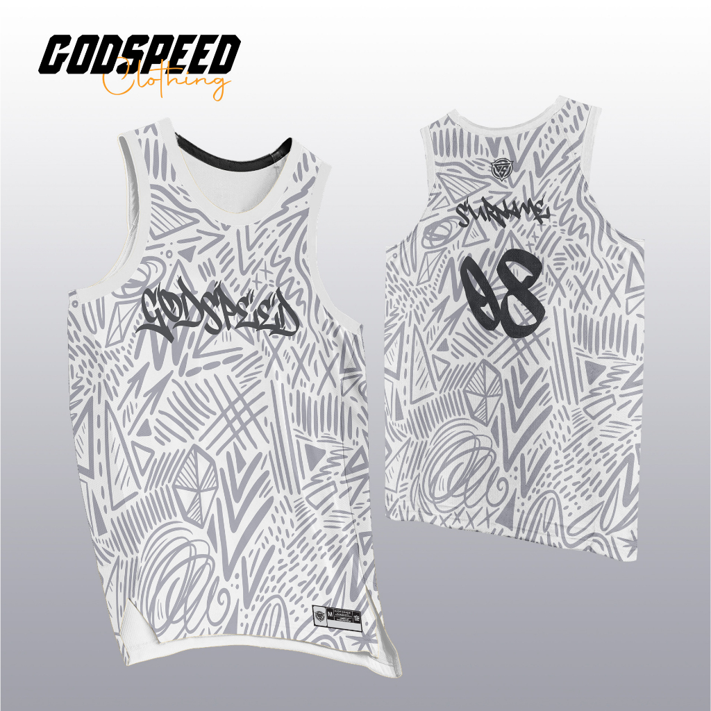 Godspeed Design Doodle Art Custom name and number Jersey Shopee Philippines