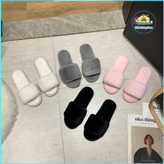 Women's Real Fox Fur Slides Slipper Sandal with Soft Fluffy Slides Fur  Lovely House Outdoor Slippers for Ladies : : Clothing, Shoes 