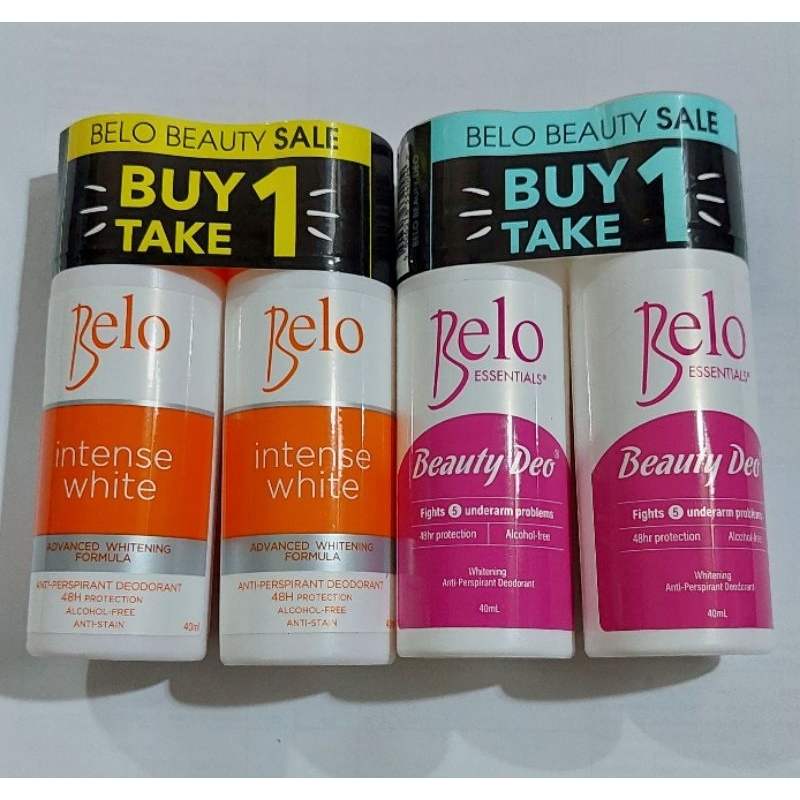 BUY1 TAKE 1 BELO ANTIPERSPIRANT DEODORANT, INTENSE WHITE AND WHITENING