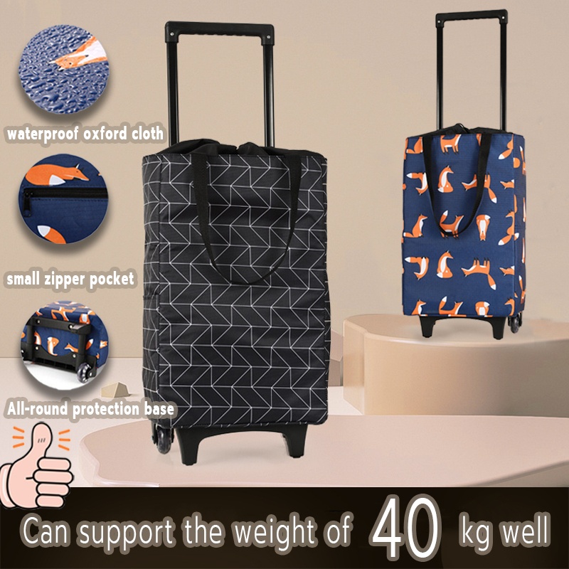 Pilotina Trolley Carrello Pieghevole Portatutto Con Ruote Per