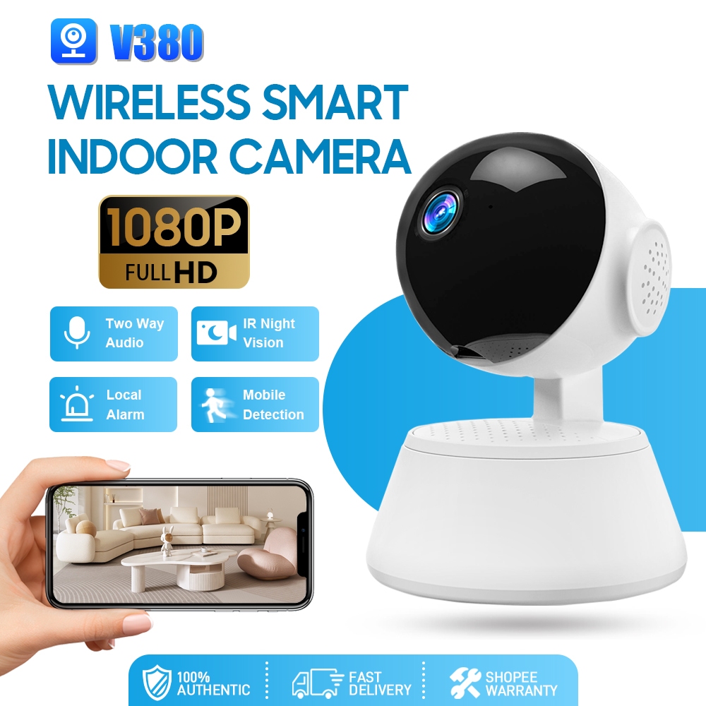 Yoosee V380 Q6 Pro CCTV Camera Wifi Connect to Cellphone 1080P Smart