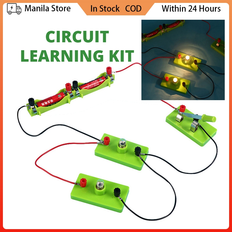 Physics Electric Circuit Learning Kit Science Lab Basic Electricity Experiment Education Kits