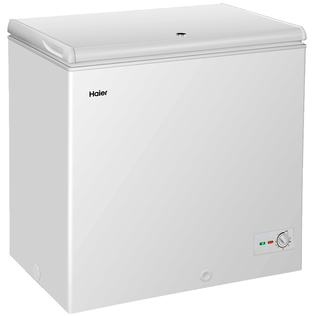 HAIER Chest Freezer 7.3 Cubic Feet Steel Top Door BD206HN
