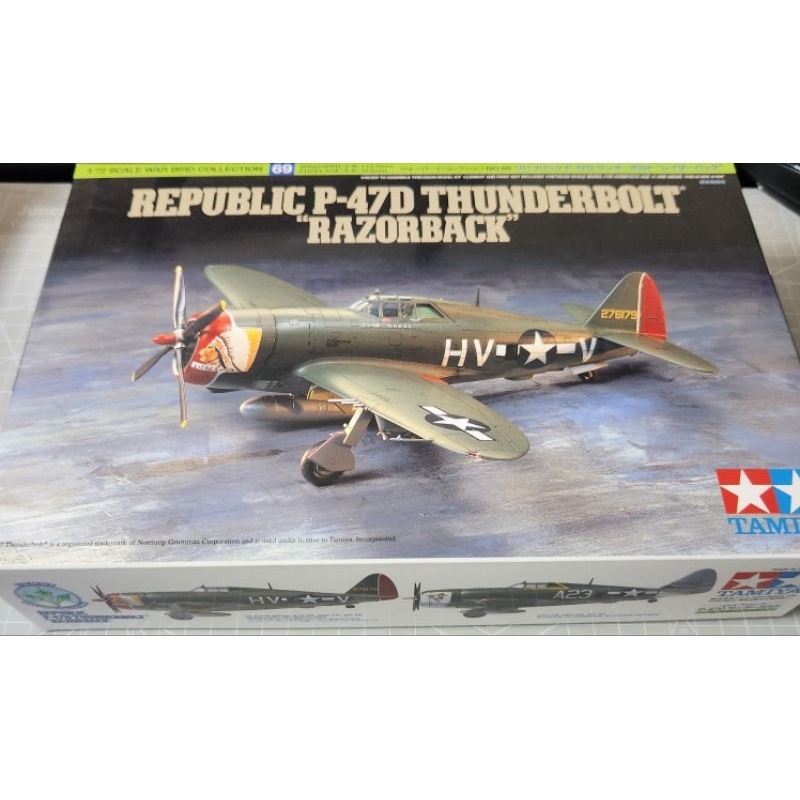 Gundam Thunderbolt Model Kit Tamiya 1/72 Scale P-47D Thunderbolt Model ...