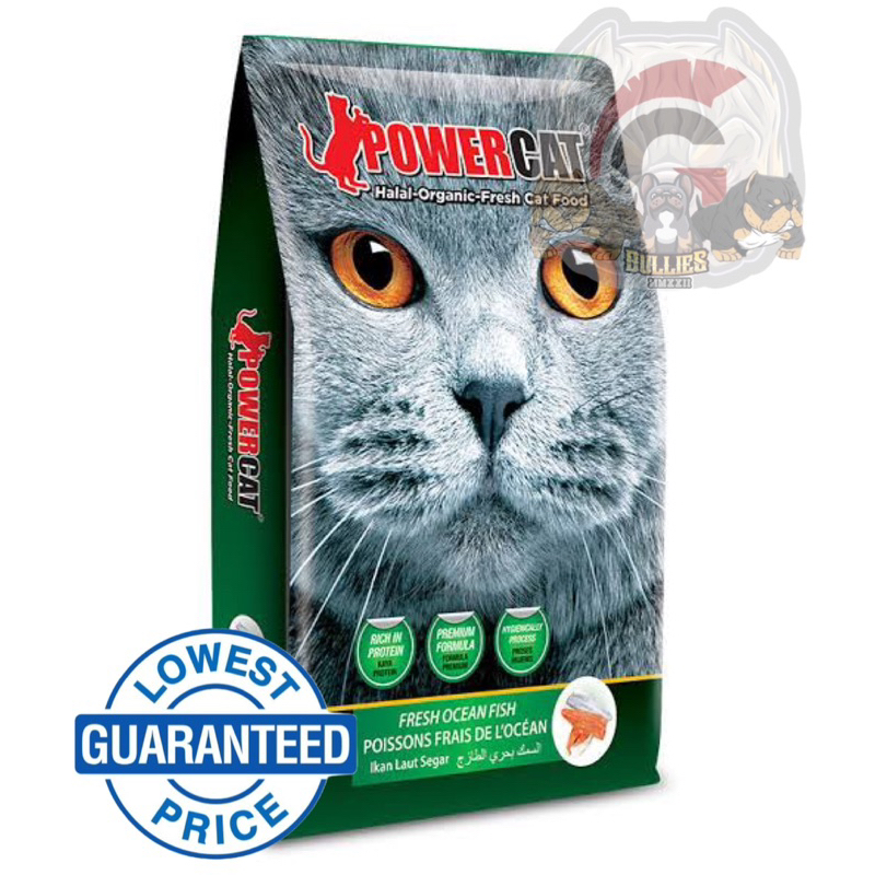 POWERCAT 7kg 8kg Organic Halal Dry Cat Food Shopee Philippines