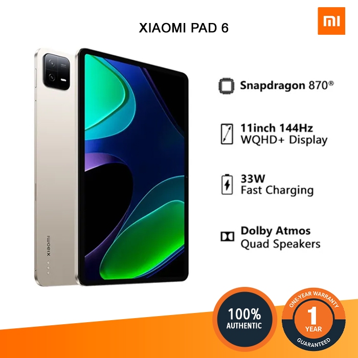 Xiaomi Pad 6, 8GB + 256GB Global Version | Shopee Philippines