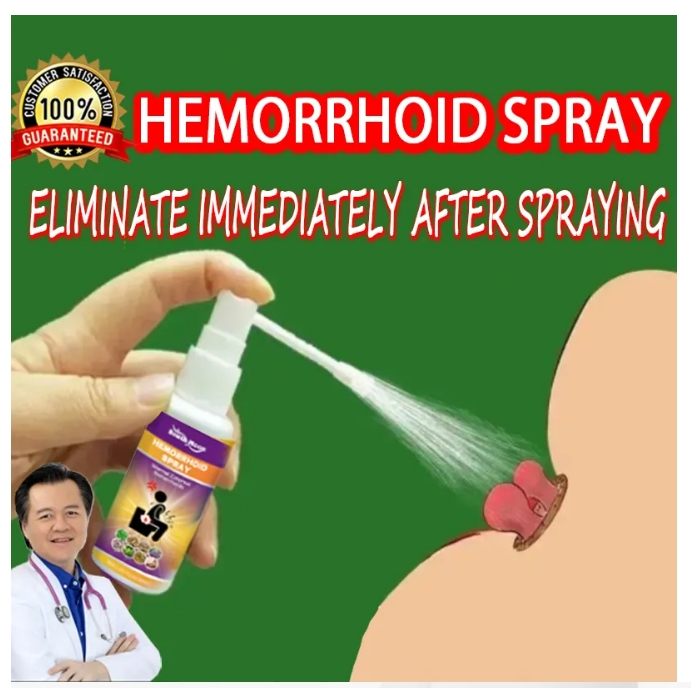 Hemorrhoids Removal Medical Spray Treatment External Mixed Hemorrhoid