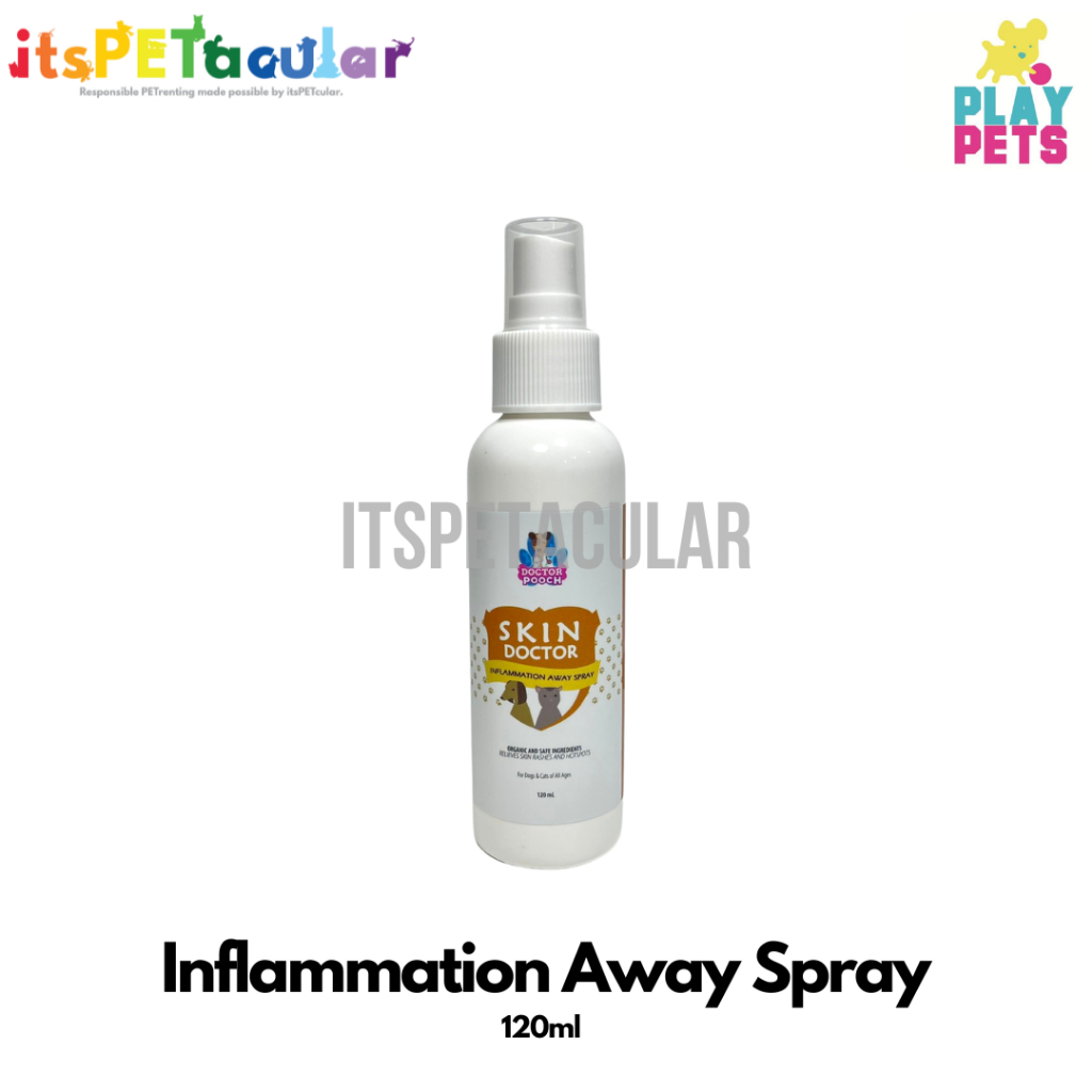 Doctor Pooch Skin Doctor Inflammation Away Spray 120ml | Shopee Philippines