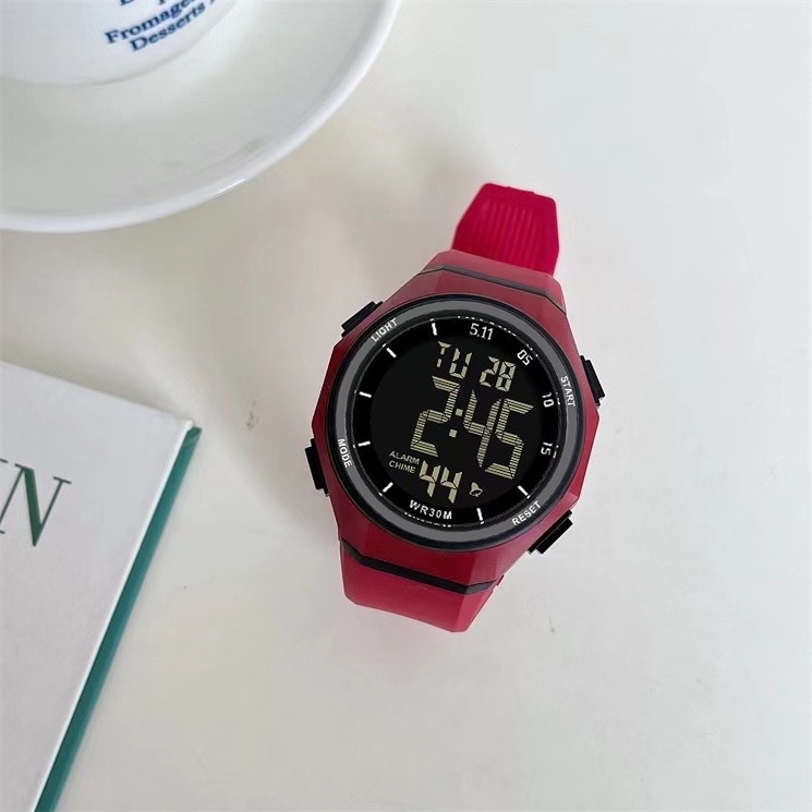DIGITAL FASHIONABLE RUBBER SPORTS WATCH FOR MEN Shopee Philippines