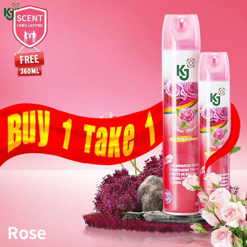 KJ Air freshener perfume for room home sprayer 5 scents freshener 360ml