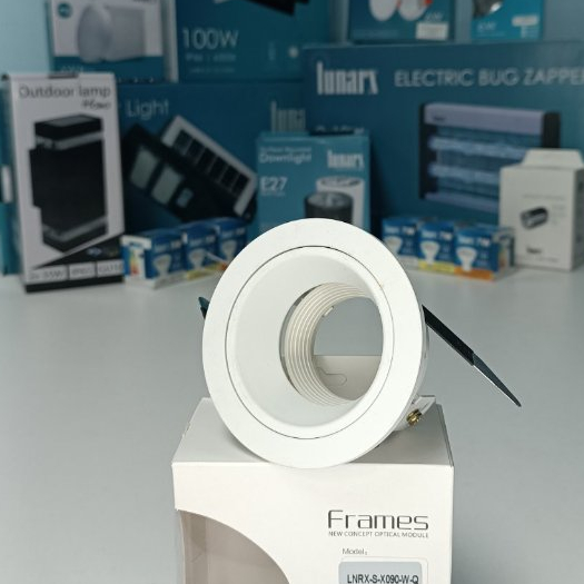 Lunarx Modular Frame Ceiling Downlight Light Holder Cover Frame Recessed Type MR16 Fixture