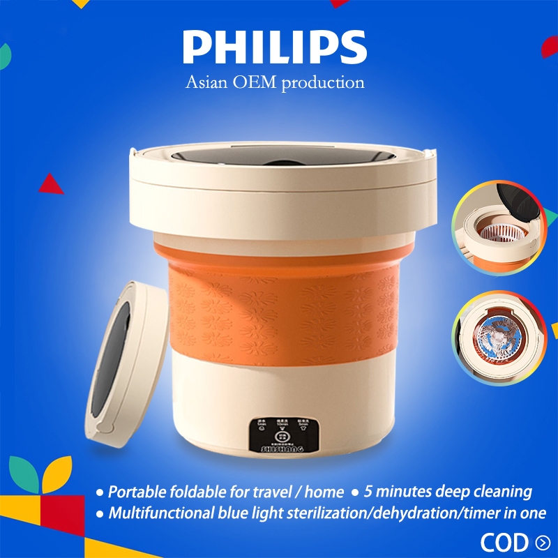 Automatic Washing Machine With Dryer Foldable Mini washing machine