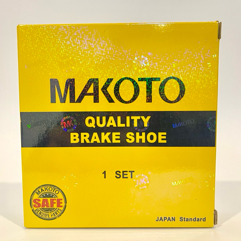 HONDA BEAT/CLICK BRAKE SHOE ORIGINAL MAKOTO/YASAKI BRAND | Shopee ...