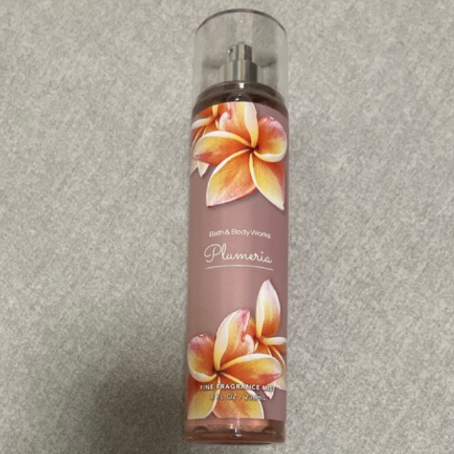 Bath & Body Works Body Fine Fragrance Mist - PLUMERIA - 236ml | Shopee ...