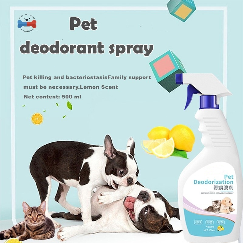 Pet Deodorant Spray Dog Cat Deodorant Spray 500ml Biological Enzyme